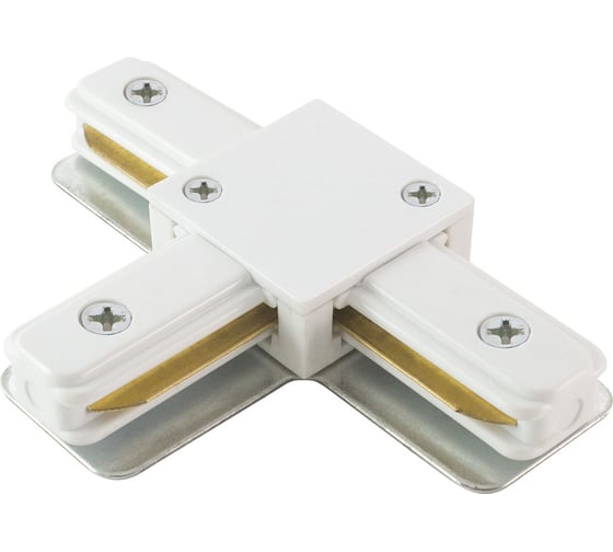 Изображение товара T-образный коннектор для шинопровода TDM ELECTRIC TLC-01-WH-T, белый, SQ0369-0325