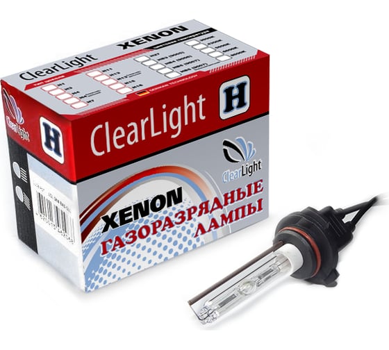 Изображение товара Комплект ксеноновых ламп Clearlight HB3 9005 3000K, 2 шт. LDL HB3 300-0LL