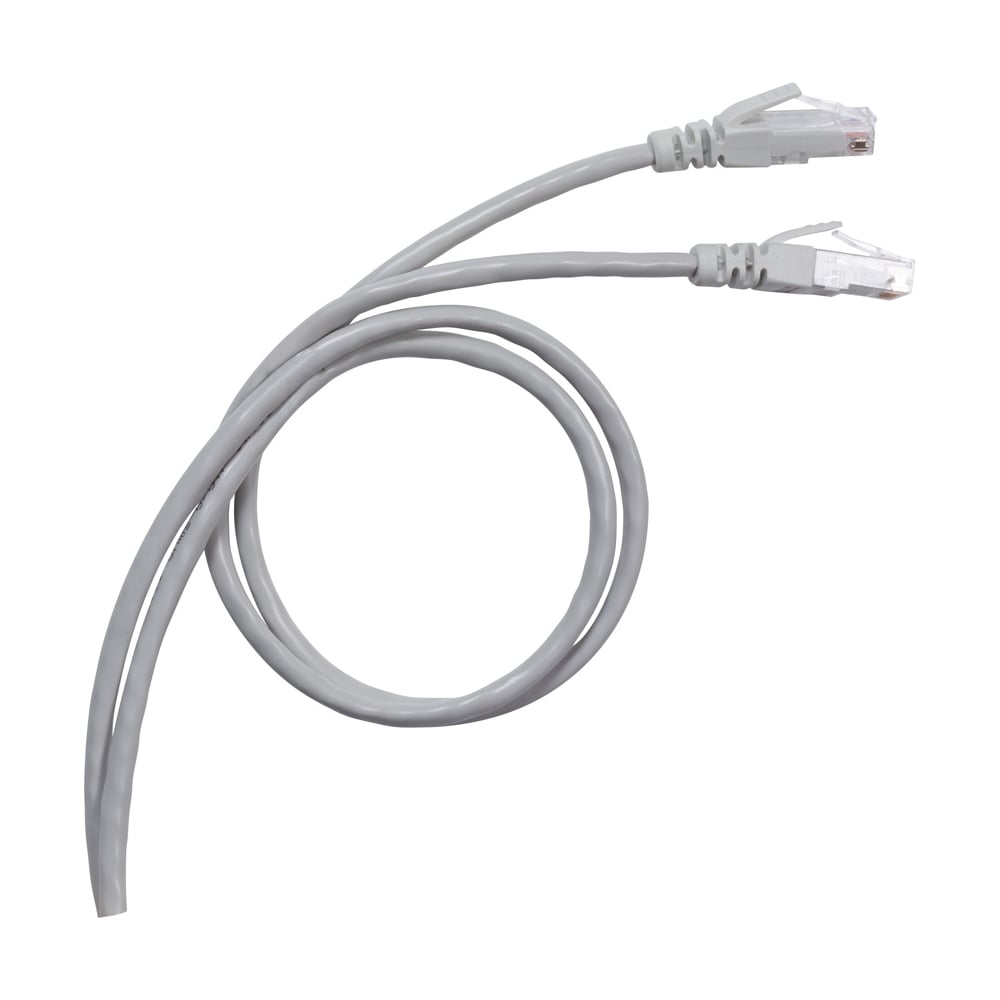 Изображение товара Коммутационный кабель RJ45 Legrand 5е F/UTP PVC 1м серый патч-корд