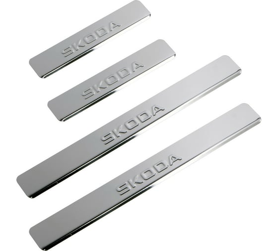 Изображение товара Накладки внутренних порогов DolleX для SKODA Octavia IV NPS-113