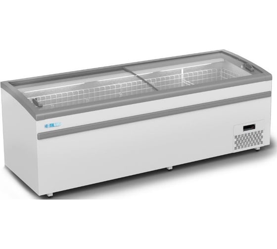 Изображение товара Ларь-витрина низкотемпературный ITALFROST ЛВН 2500 (ЛБ2 М 2500),С комплектом делителей (4 шт.), цвет 7016, верхний бампер, подсветка З0000128606 ЛБМ3СП