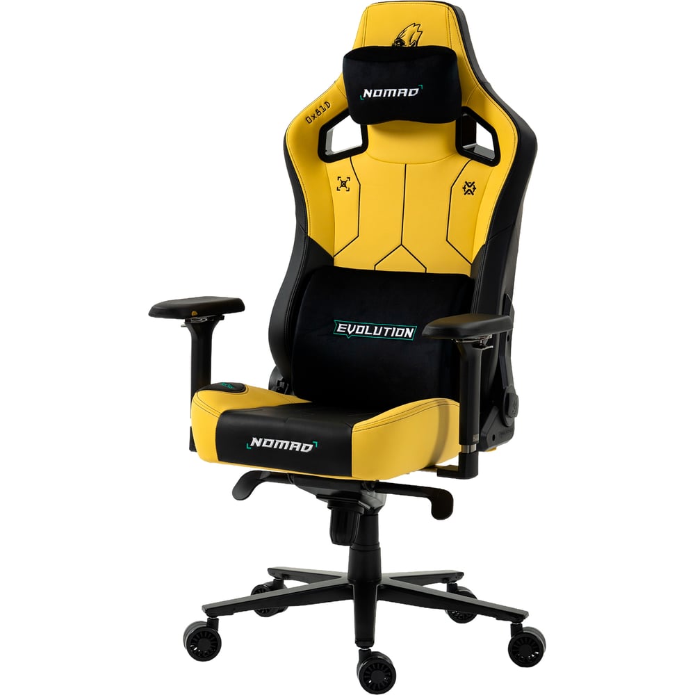Изображение товара Геймерское кресло EVOLUTION NOMAD PRO Cyberpunk Core с регулировками и ярким дизайном
