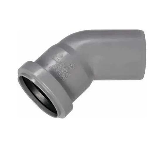 Изображение товара Отвод ПВХ ViEiR 7 шт, Ф40x45, для угловых соединений внутренней канализации ОТВ 40/45 С