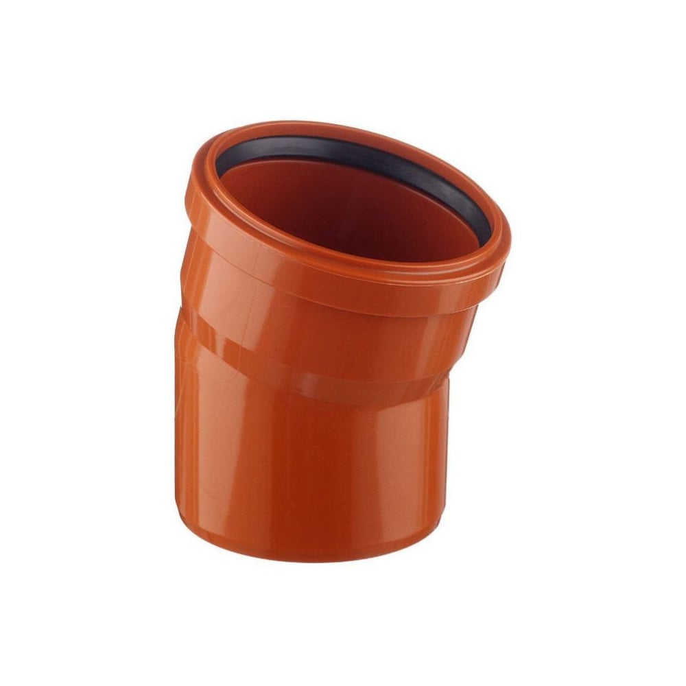 Изображение товара Отвод ПВХ для канализации ViEiR 2 шт, Ф110x30, наружная, 30 градусов