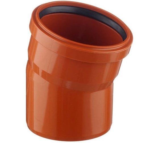 Изображение товара Отвод ПВХ ViEiR 2 шт, Ф110x30, для поворота канализационного трубопровода ARN2252