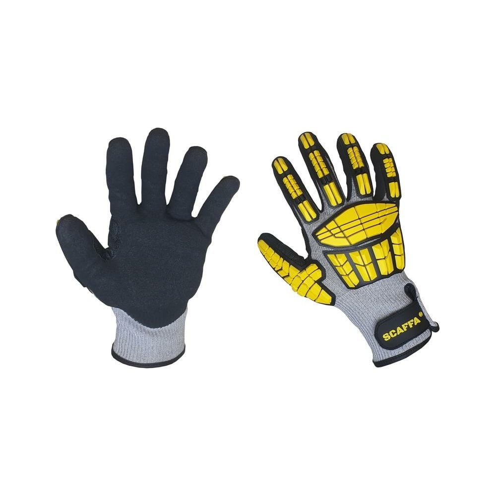 Перчатки для защиты от ударов и порезов Scaffa перчатки для защиты от пониженных температур scaffa
