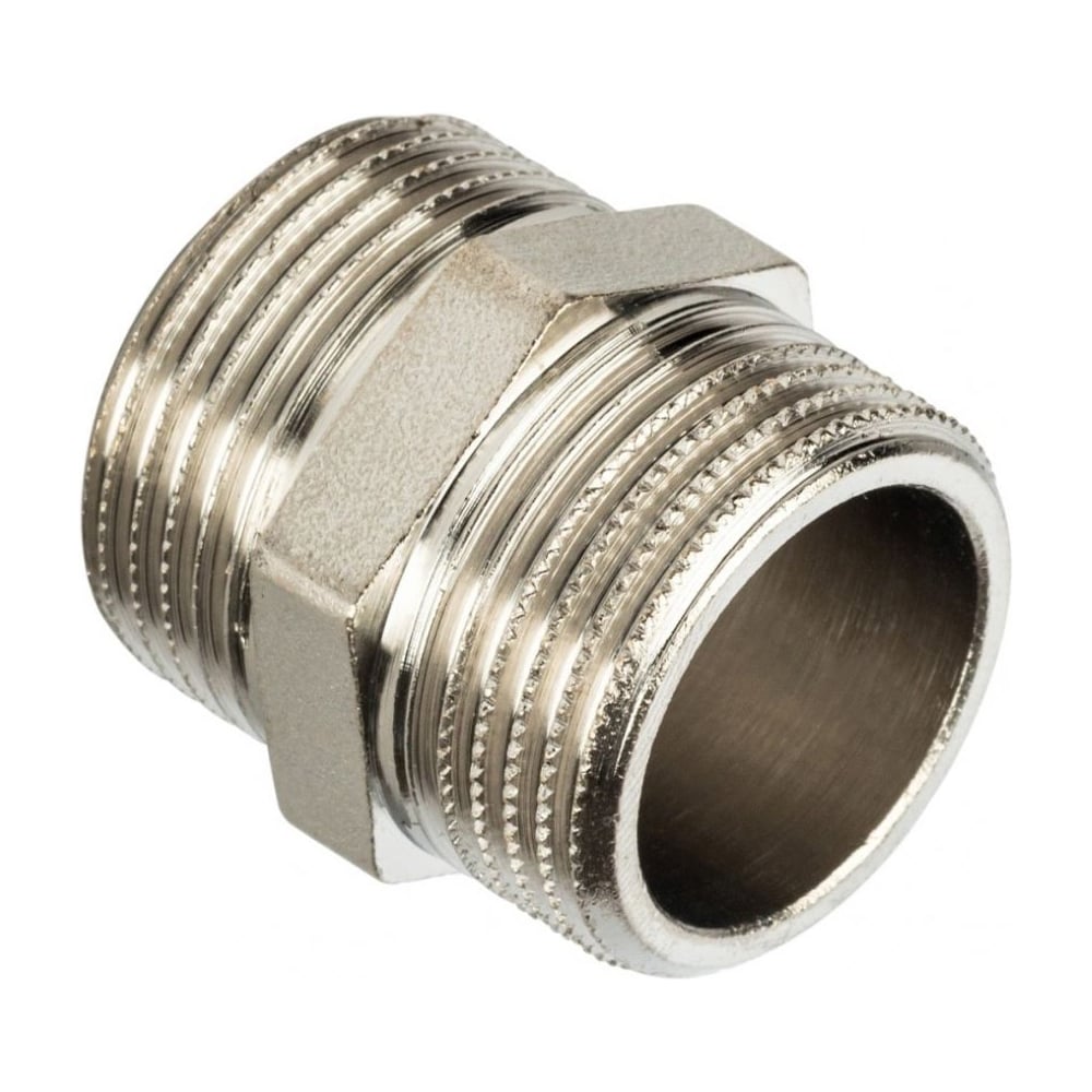 Изображение товара Ниппель никелированный ViEir 1М-1М для магистральных линий SHN55