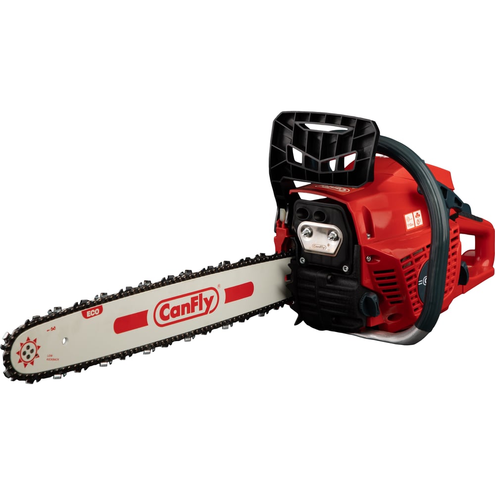 Изображение товара Бензопила CanFly 720394 мощность 3.1 л.с. длина шины 45 см полупрофессиональная