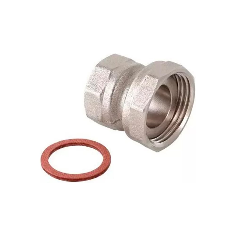 Изображение товара Полусгон ViEiR никелированный 3/4 × 1/2 гайка для бытовых систем VRDN6-1520