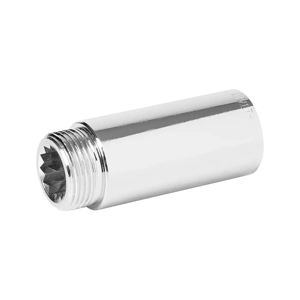 Изображение товара Удлинитель резьбовой ViEiR 1M 40 мм внутренний наружный хромированный латунь SCX40