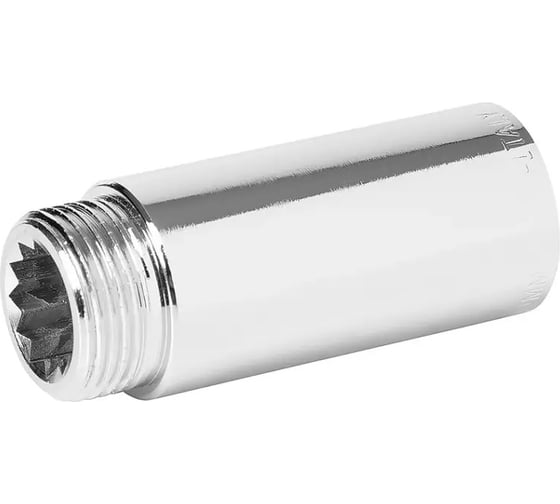 Изображение товара Удлинитель резьбовой ViEiR 1 х 40 мм наружная/внутренняя резьба, хромированная латунь SCX40