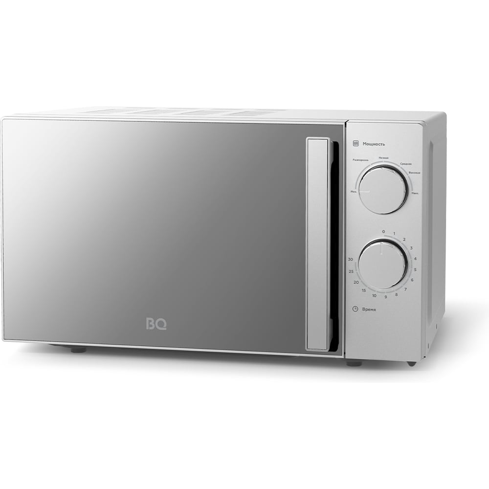 Изображение товара Микроволновая печь BQ MWO-20013SM серебро 1200 Вт 20 л с размораживанием