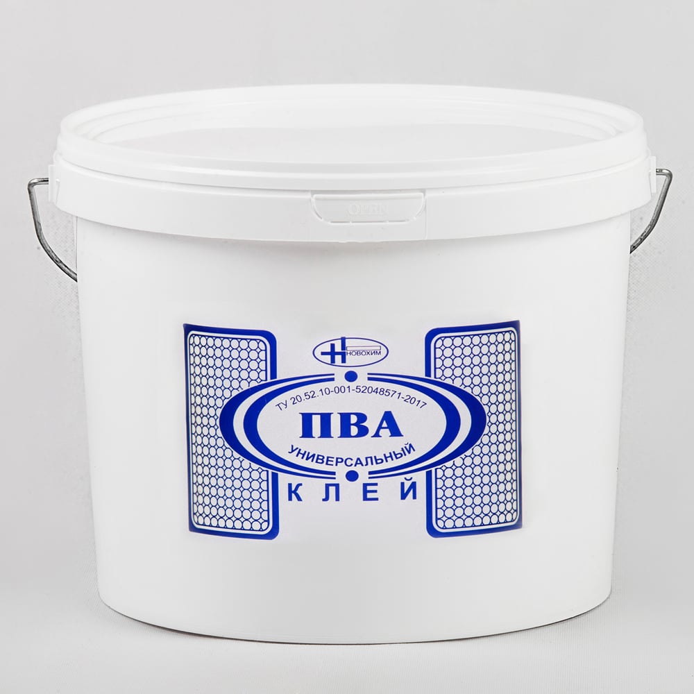 Изображение товара Клей НОВОХИМ ПВА-Универсальный 10 кг для дерева и мебели