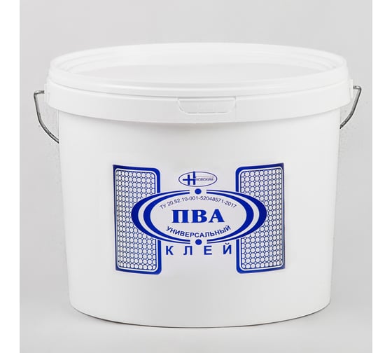 Изображение товара Клей НОВОХИМ ПВА-Универсальный, фас. 10 кг (ведро) 00-00000056