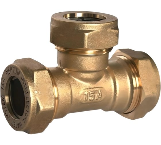 Изображение товара Тройник для гофрированной трубы ViEiR 20х15х20 переходной для разводки труб VР201520