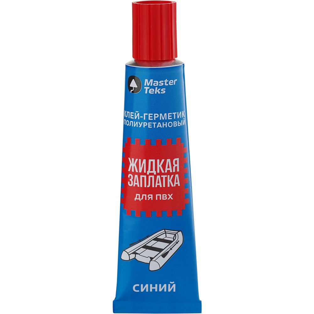 Изображение товара Полиуретановый герметик MASTERTEKS Жидкая заплатка 40 мл синий