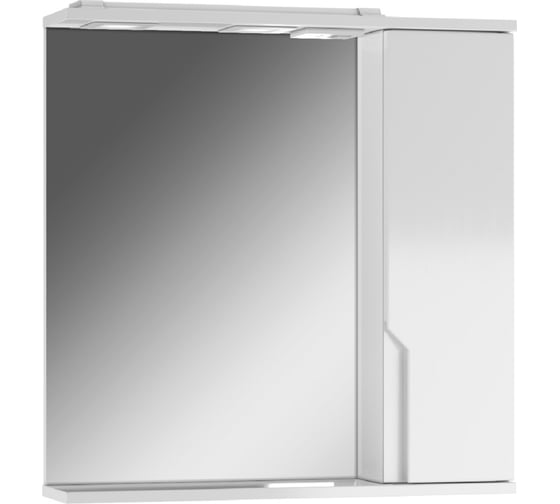 Изображение товара Шкаф-зеркало Домино Optima 65 правый, глянец DO1907HZ