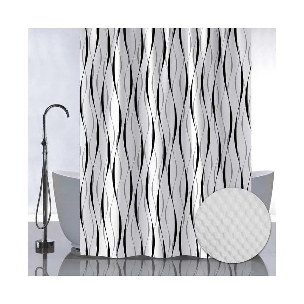 Изображение товара Штора для ванной САНАКС 180х180 см водоотталкивающее покрытие