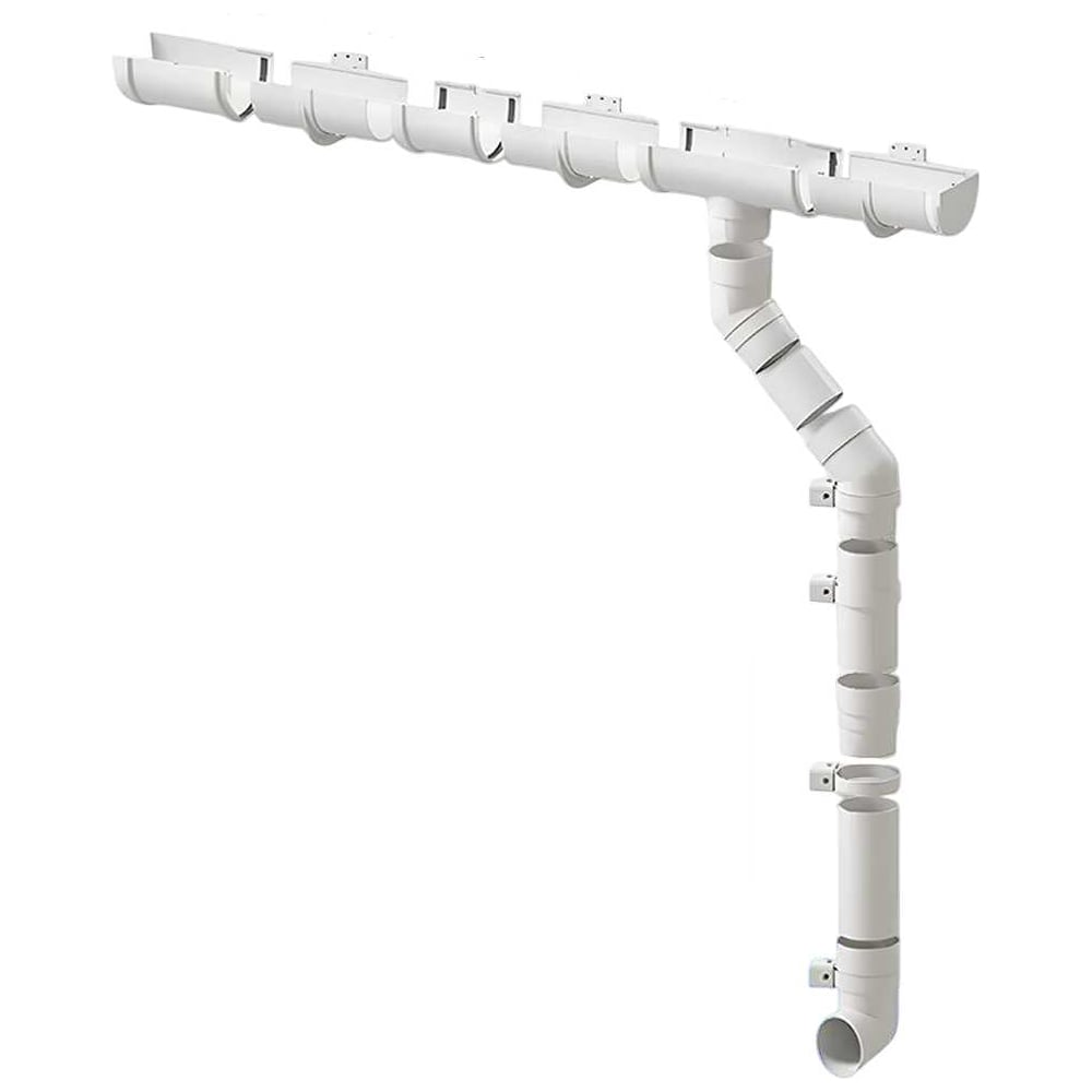 Изображение товара Комплект водосточной системы ЛМ маркет Docke Premium 1.5 м пломбир