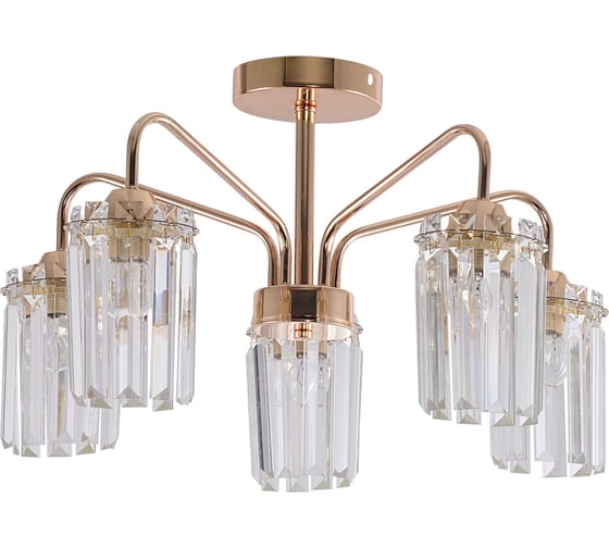 Изображение товара Люстра Schaffner Museo 4150-5, цвет золото, 300 Вт Museo 4150-5 FGD