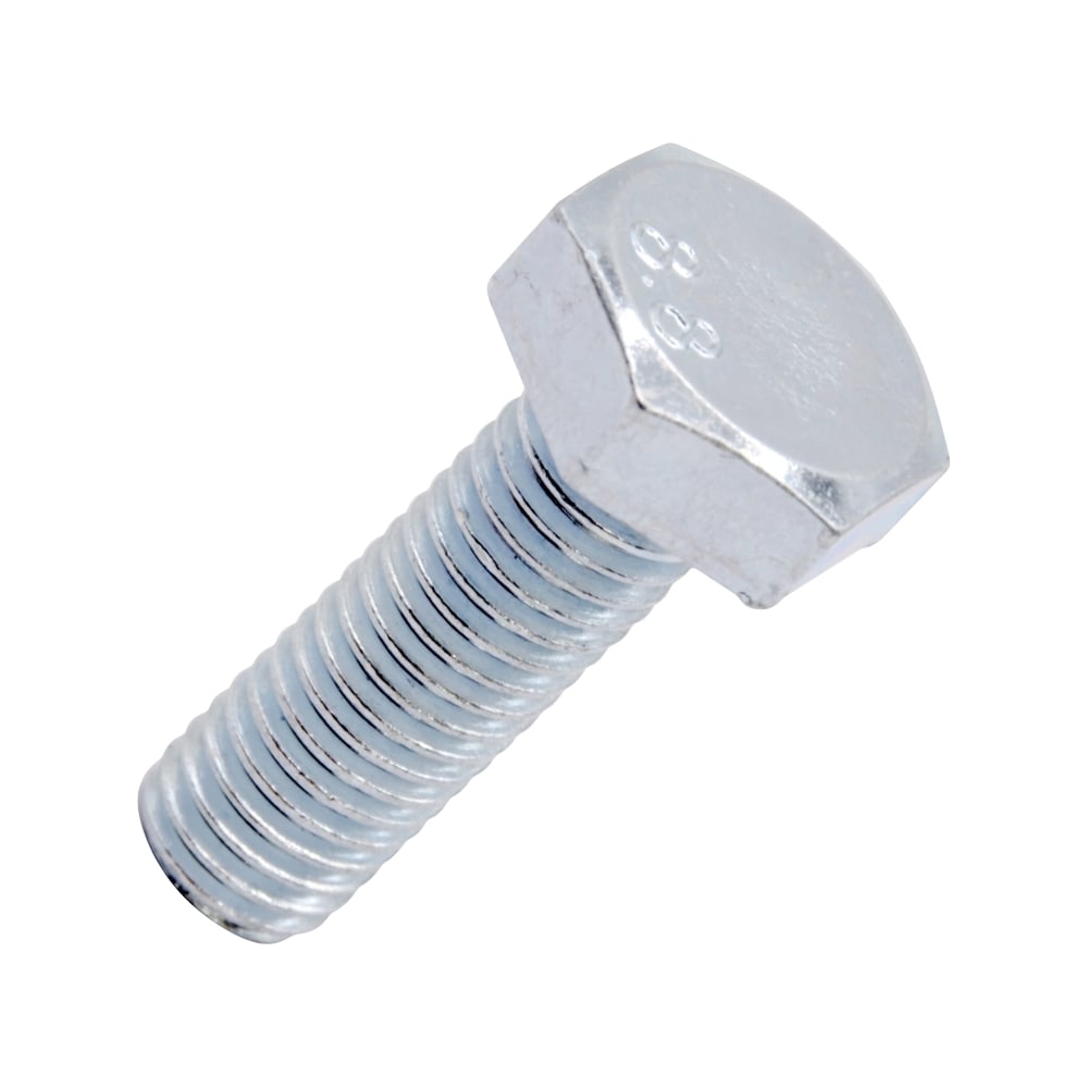 Изображение товара Болт с шестигранной головой М10х30, оцинкованный, класс 8.8, упаковка 100 шт