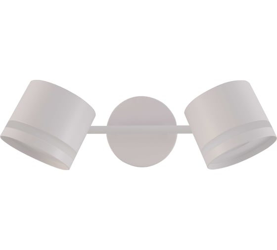 Изображение товара Бра Schaffner Azione 4480-2, цвет белый/хром, 30 Вт Azione 4480-2 WH+CR