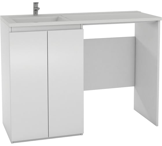 Изображение товара Тумба Домино под умывальник Космос 120 левый/правый, без ящика DD4212T