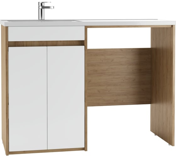 Изображение товара Тумба Домино под умывальник Magenta 120 левый/правый, без ящика DD4213T