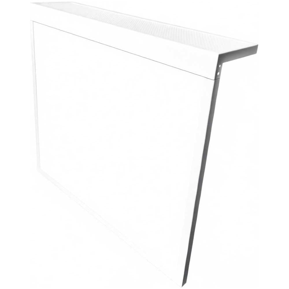 Изображение товара Экран на батарею ООО Вентмаркет 800х600х150 мм разборный без перфорации белый