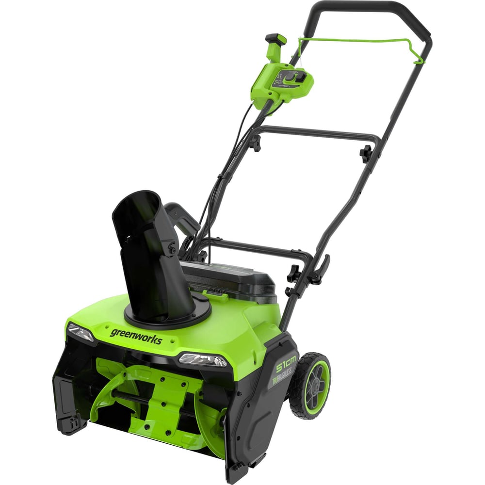 Изображение товара Аккумуляторный снегоуборщик GreenWorks GD40STX2 40V 51 см без АКБ и ЗУ