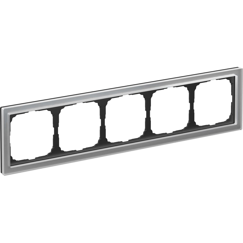 Изображение товара 5-постовая рамка Systeme Electric ArtGallery PURE из органического стекла и алюминия