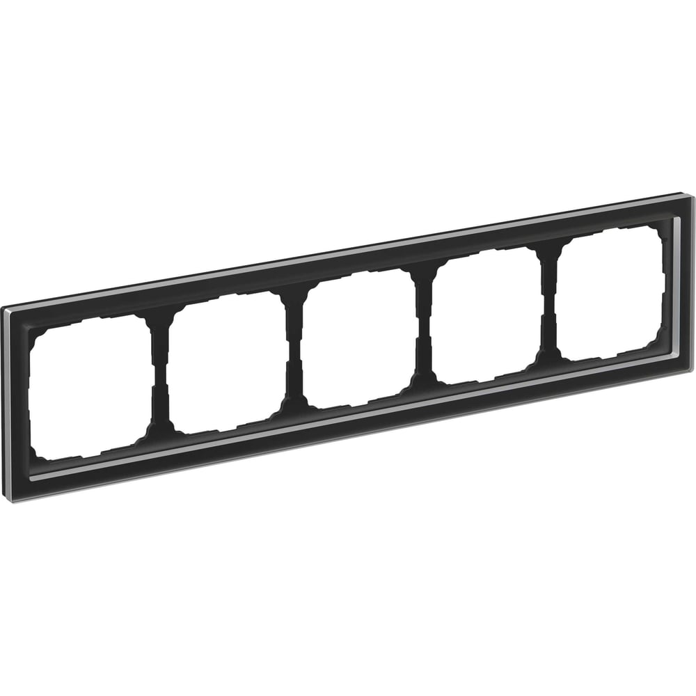 Изображение товара 5-постовая рамка Systeme Electric ArtGallery PURE черная