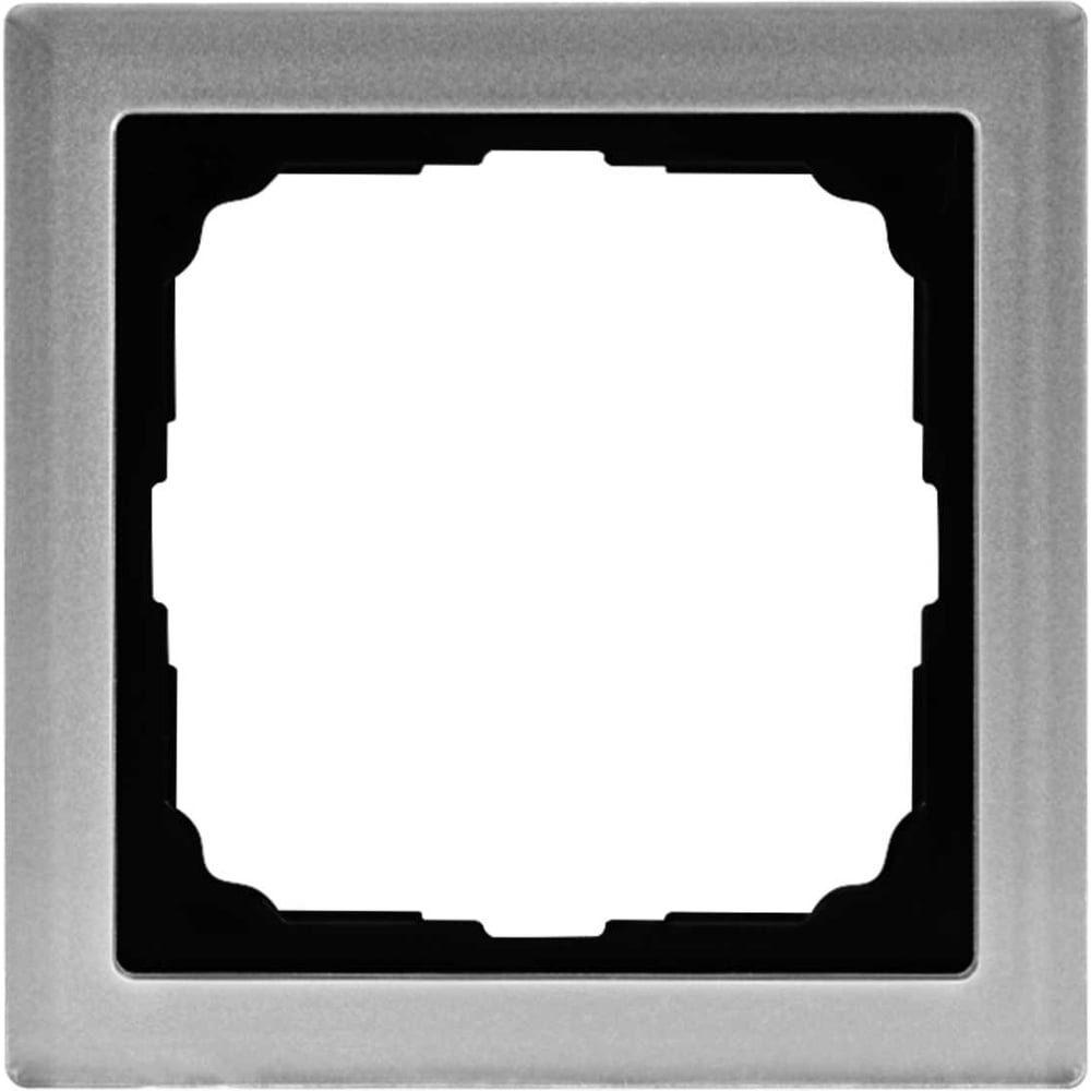 Изображение товара 1-постовая рамка Systeme Electric ArtGallery PURE из органического стекла и алюминия