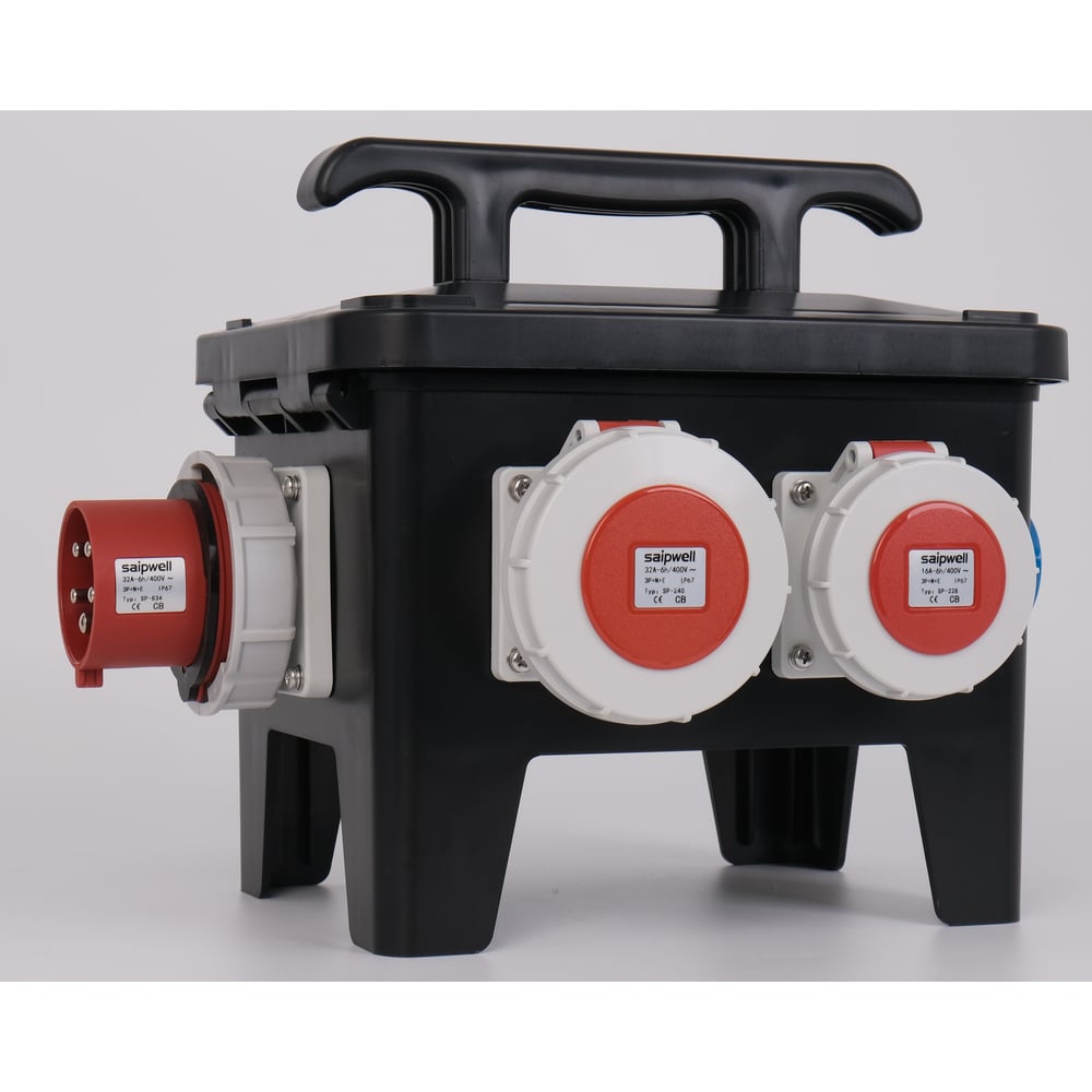 Изображение товара Переносное распределительное устройство SAIPWELL с 8 розетками