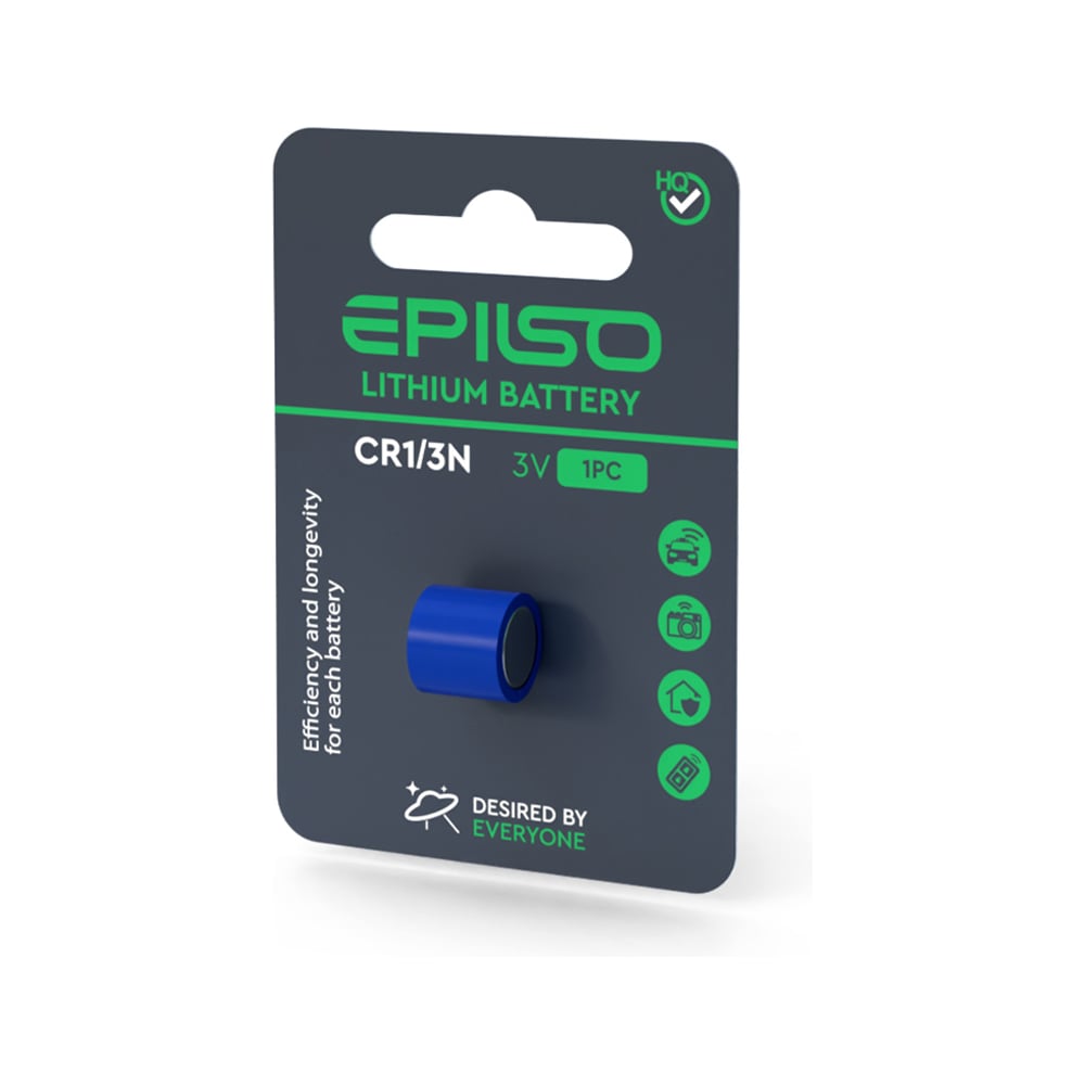 Изображение товара Батарейка Epilso CR1/3N для Вебасто EPB-CR1/3N 3V марганцево-литиевая