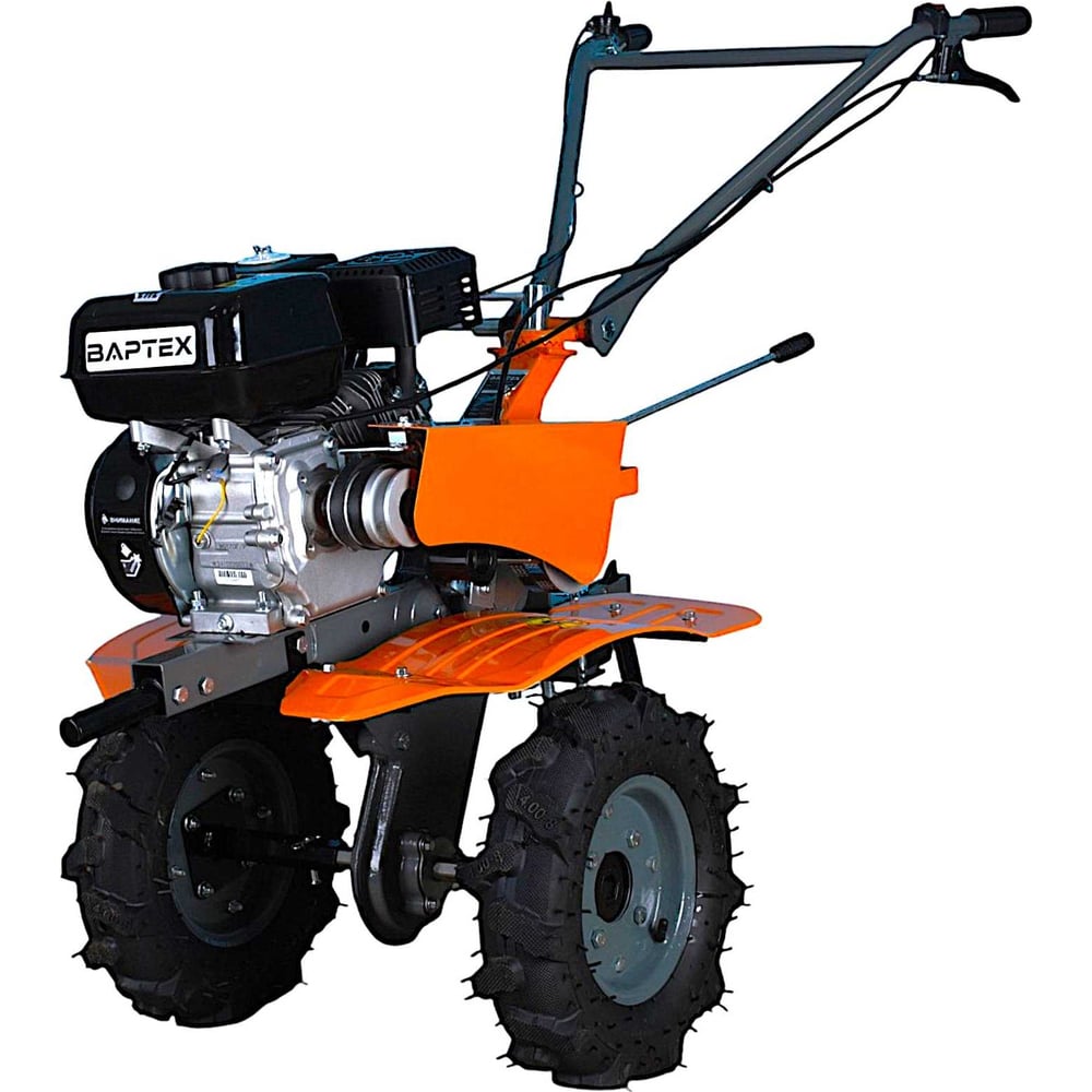Изображение товара Мотоблок бензиновый ВАРТЕХ КТ-7000 с колесами и фрезами 24 мм