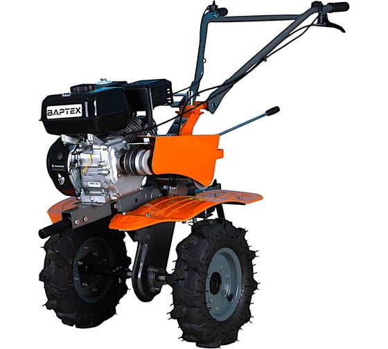 Изображение товара Мотоблок бензиновый ВАРТЕХ КТ-7000 колеса в комплекте 4*8 ,65кг,7 лс, (2+1), бенз, фрезы 24 мм, РУЛЬ В КОРОБЕ (1/4) 024562
