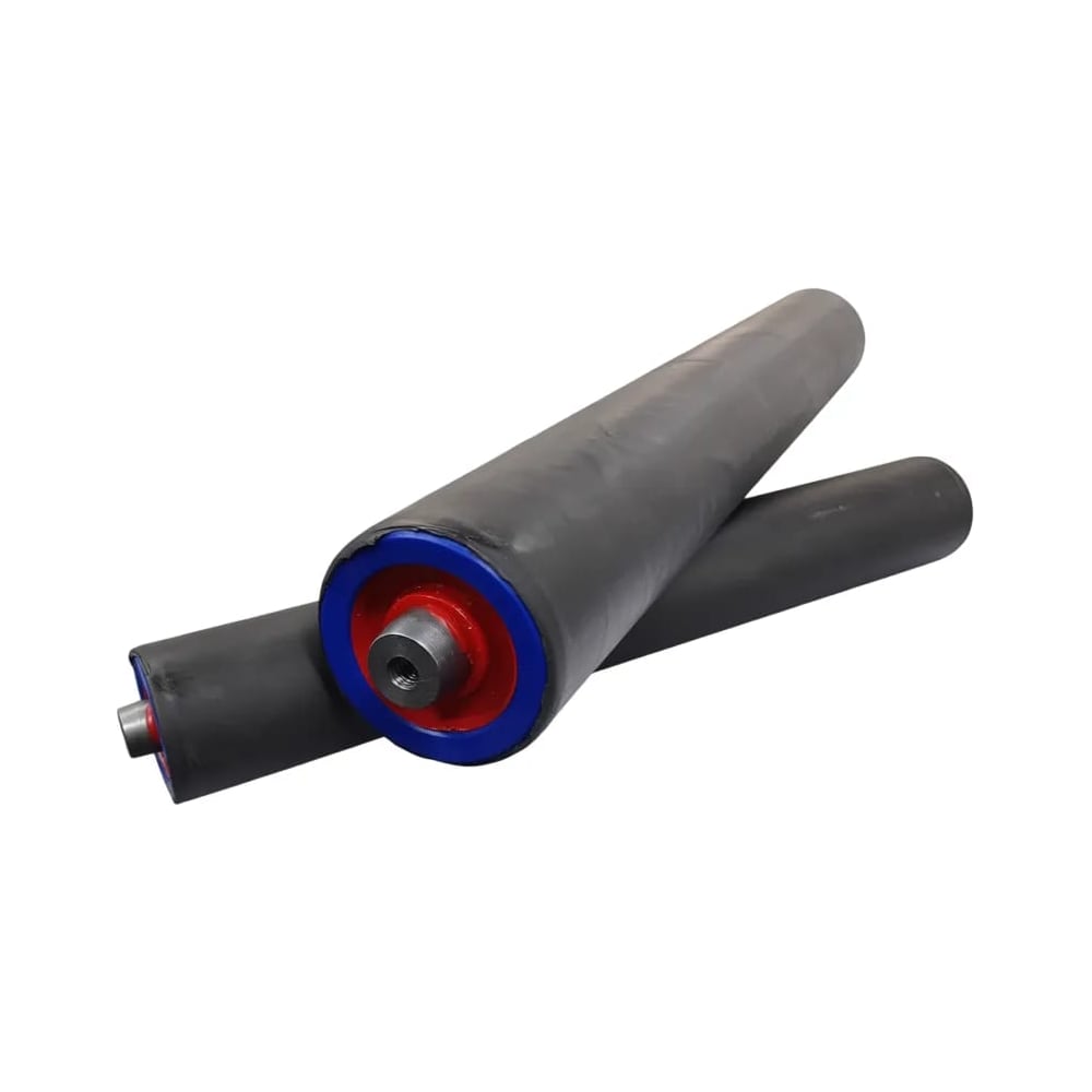 Изображение товара Конвейерный ролик оцинкованный 57х900 мм с ПВХ рукавом 1мм для промышленности