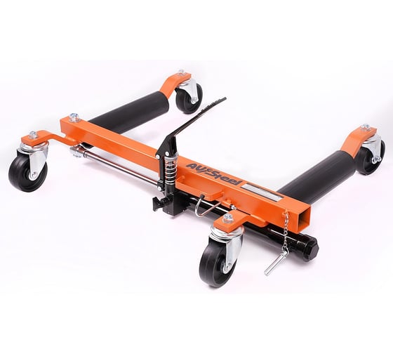Изображение товара Тележка колесная гидравлическая для транспортировки авто AV Steel 680кг AV-951028