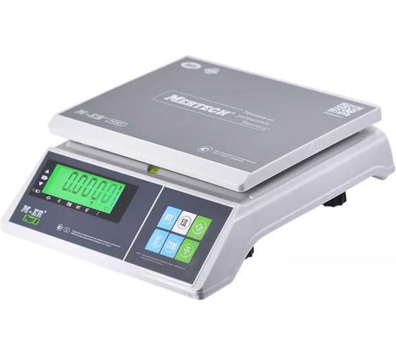 Изображение товара Весы MERTECH MERCURY M-ER 326AFU-6.01 LCD (двойной дисплей) 3752
