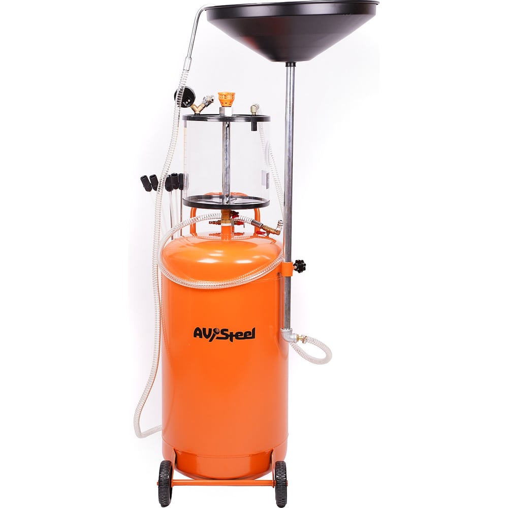 Изображение товара Установка для сбора масла AV Steel с предкамерой 70л двухчастная