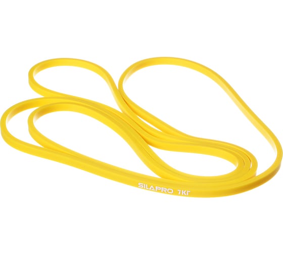 Изображение товара Силовая эластичная лента для фитнеса SILAPRO 208x0.45x0.64 см, 7 кг 093-009