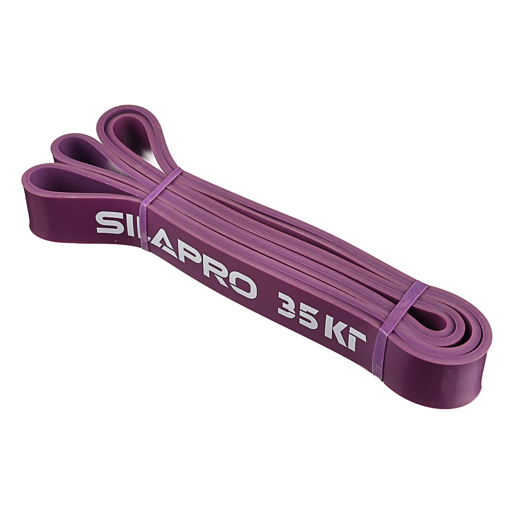 Силовая эластичная лента для фитнеса SILAPRO эластичная силовая лента prctz