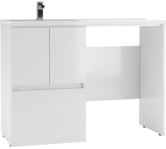 Изображение товара Тумба Айсберг Норма Н1 под умывальник Космос 120 левый/правый DA1627T