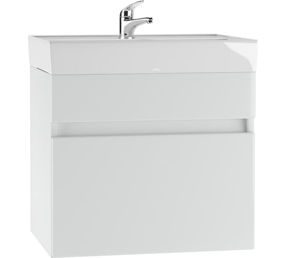 Изображение товара Подвесная тумба Айсберг Классик В1 под умывальник Енисей 60 с одним ящиком DA3009T