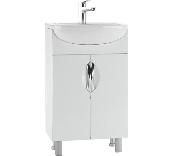 Изображение товара Тумба Айсберг Стандарт под умывальник Элегия 50 без ящика DA2401T