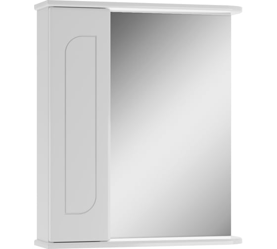 Изображение товара Шкаф-зеркало Айсберг Радуга 60 белый, левый/правый DA1139HZR
