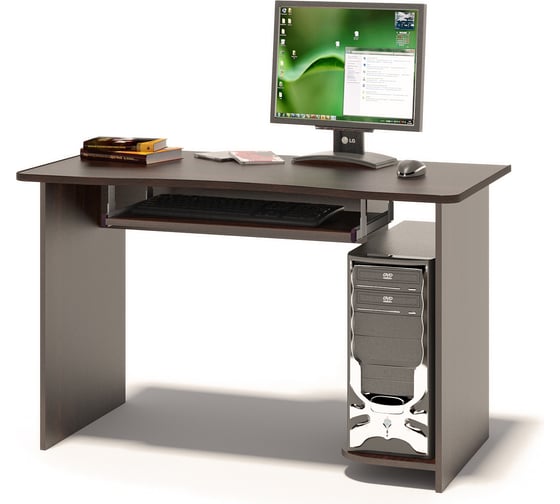 Изображение товара Компьютерный стол СОКОЛ венге КСТ-04.1 КСТ04.1В5