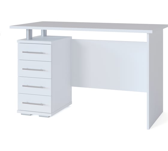 Изображение товара Компьютерный стол СОКОЛ белый КСТ-106.1 КСТ1061Б6