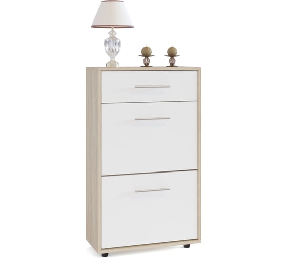 Изображение товара Тумба СОКОЛ дуб сонома/белый ТП-2 ШОТП2Сб